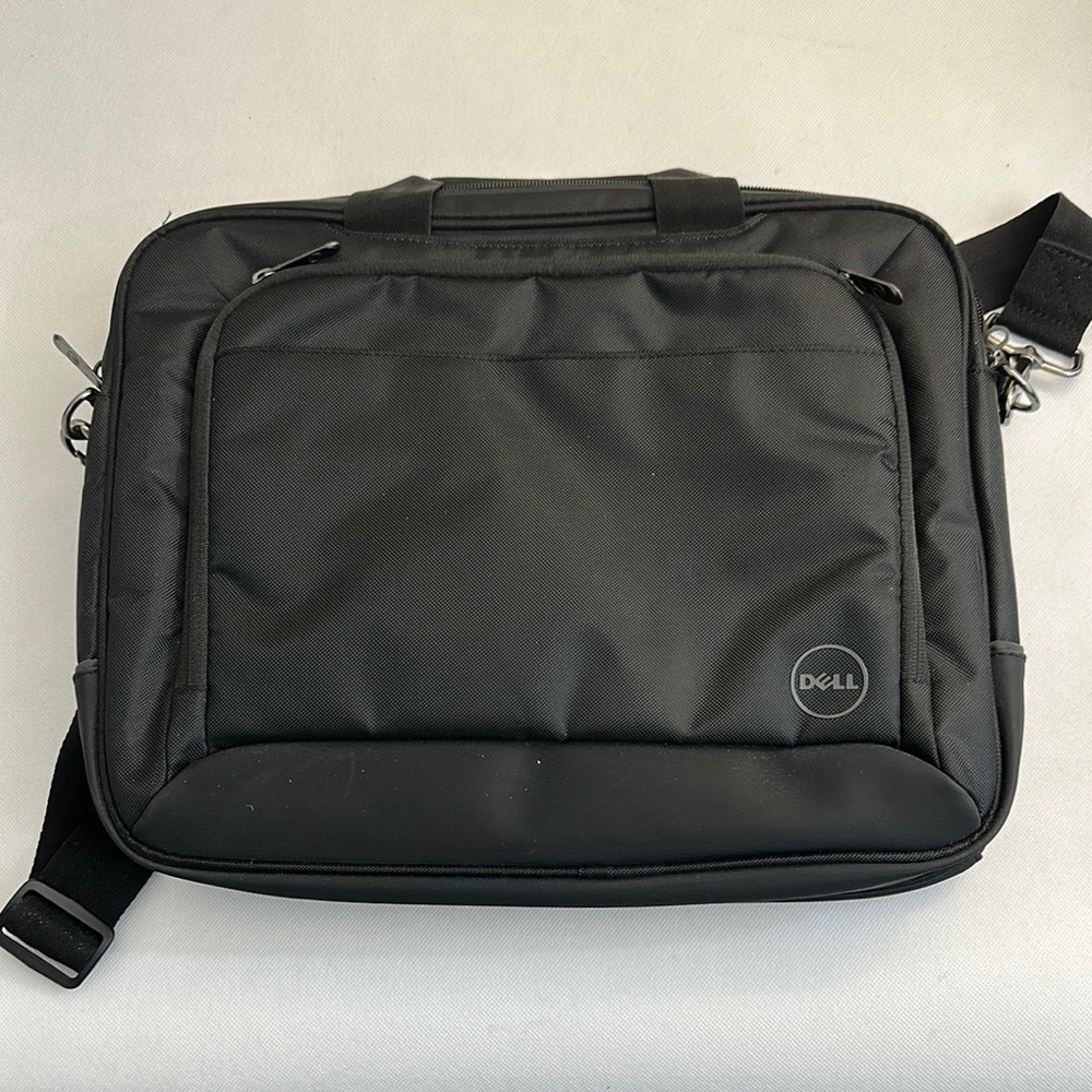 Dell Professional Black Laptop Bag with shoulder strap